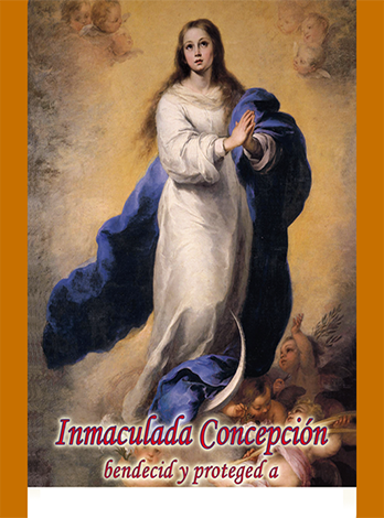 Tarjeta Inmaculada Concepción