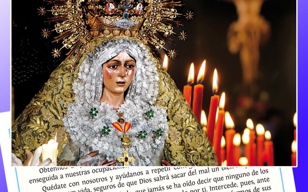 Estampa Virgen de la Esperanza